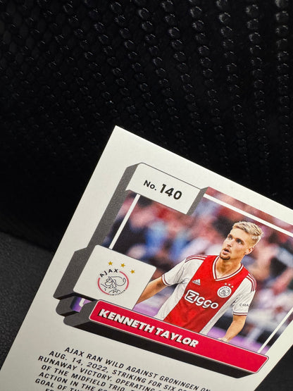 2022 - 23 Donruss Red 140 Kenneth Taylor 43/99 - 787 Hobby House