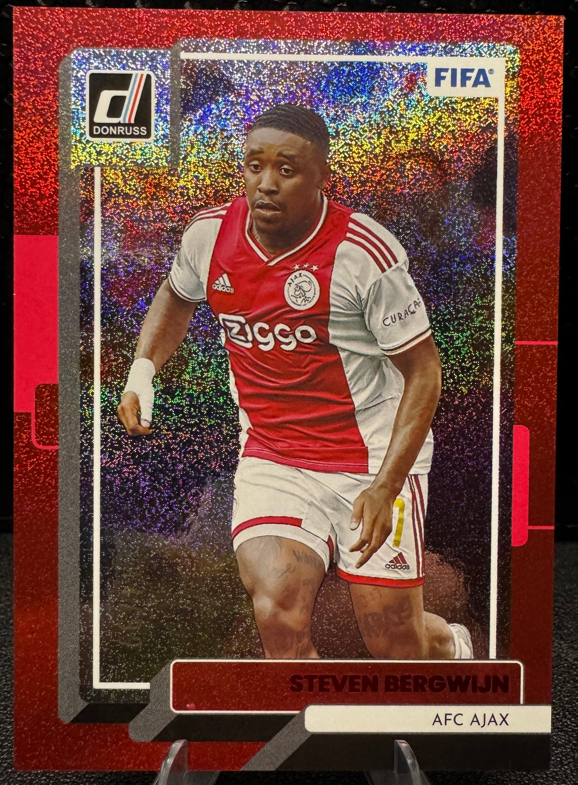 2022 - 23 Donruss Red 142 Steven Bergwijn 44/99 - 787 Hobby House