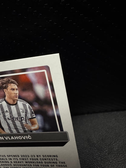 2022 - 23 Donruss Silver 154 Dusan Vlahovic Juventus - 787 Hobby House