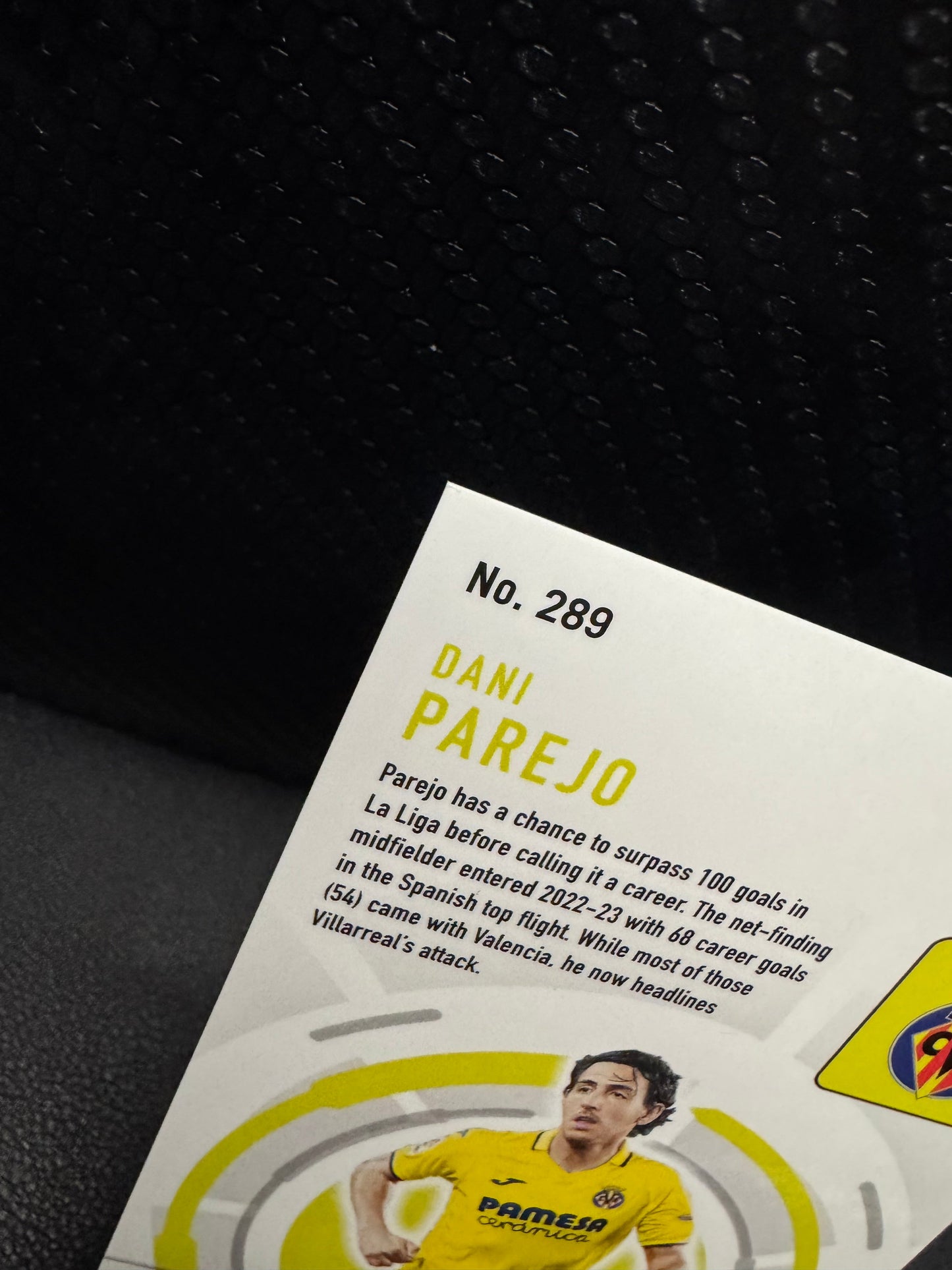 2022 - 23 Panini Chronicles La Liga Blue Dynagon 289 Dani Parejo 13/49 - 787 Hobby House