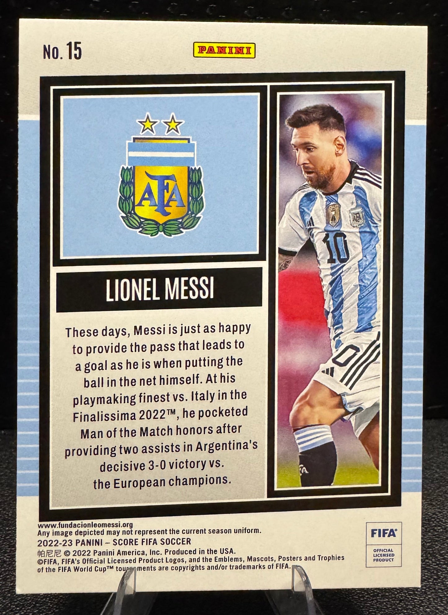 2022 - 23 Score FIFA 15 Lionel Messi Argentina - 787 Hobby House