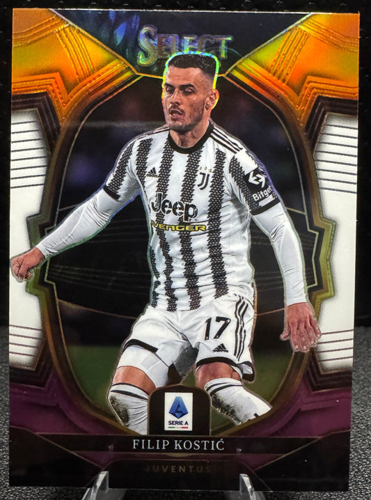 2022 - 23 Select Serie A Multi - Color 47 Filip Kostic Juventus - 787 Hobby House