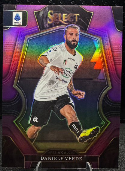 2022 - 23 Select Serie A Purple 164 Daniele Verde 34/49 - 787 Hobby House