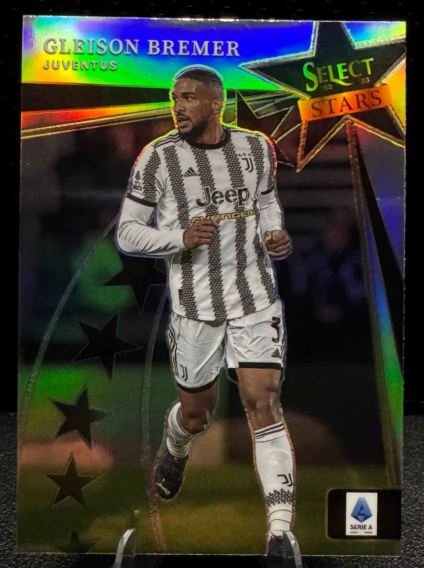2022 - 23 Select Serie A Select Stars 13 Gleison Bremer Juventus - 787 Hobby House