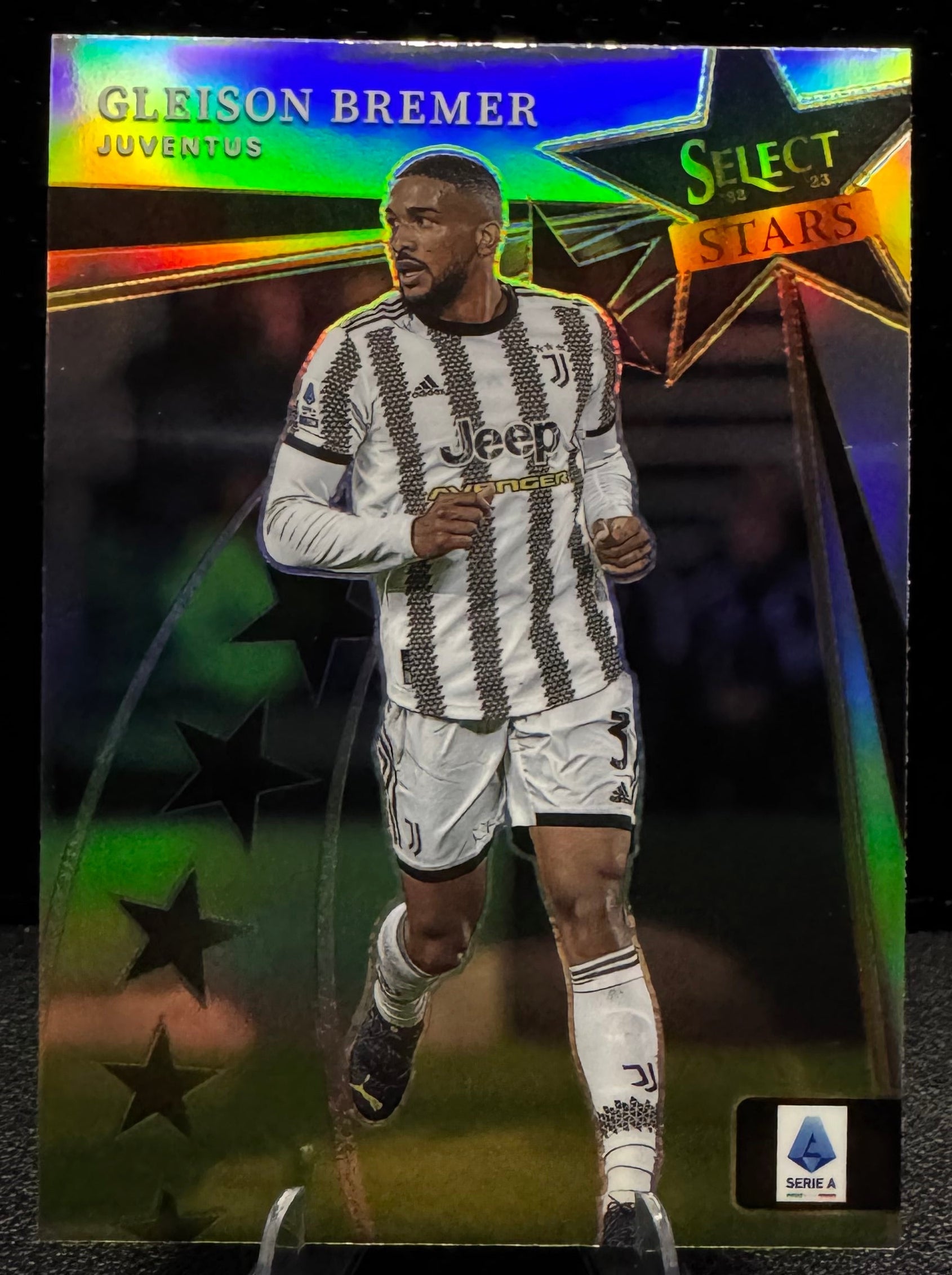 2022 - 23 Select Serie A Select Stars 13 Gleison Bremer Juventus - 787 Hobby House