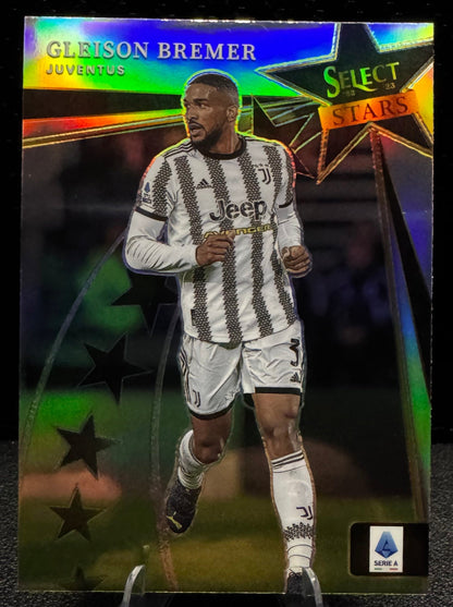 2022 - 23 Select Serie A Select Stars 13 Gleison Bremer Juventus - 787 Hobby House
