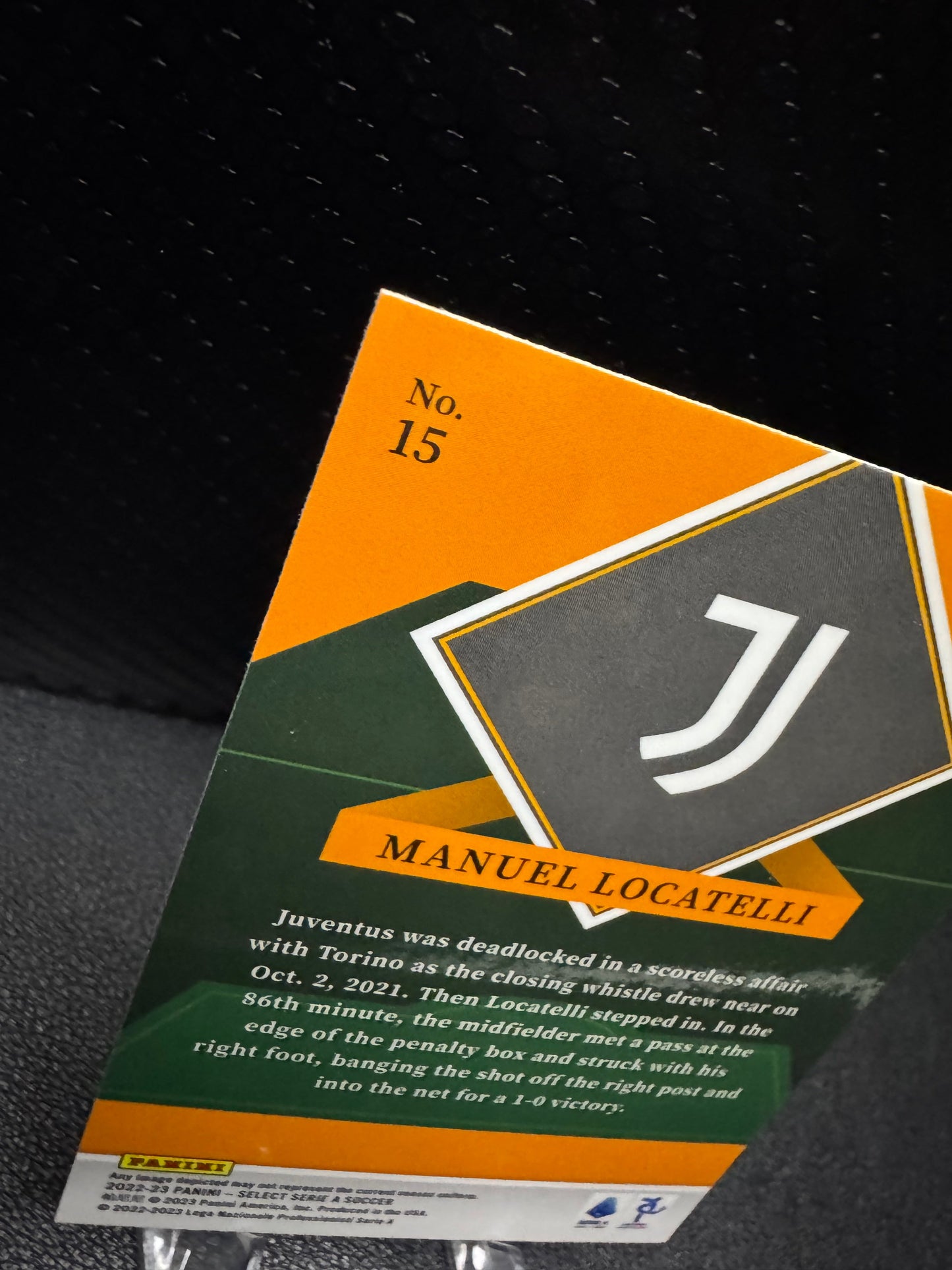 2022 - 23 Select Serie A Select Stars 15 Manuel Locatelli Juventus - 787 Hobby House