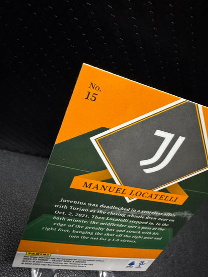 2022 - 23 Select Serie A Select Stars 15 Manuel Locatelli Juventus - 787 Hobby House