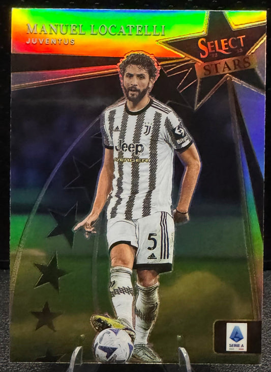 2022 - 23 Select Serie A Select Stars 15 Manuel Locatelli Juventus - 787 Hobby House