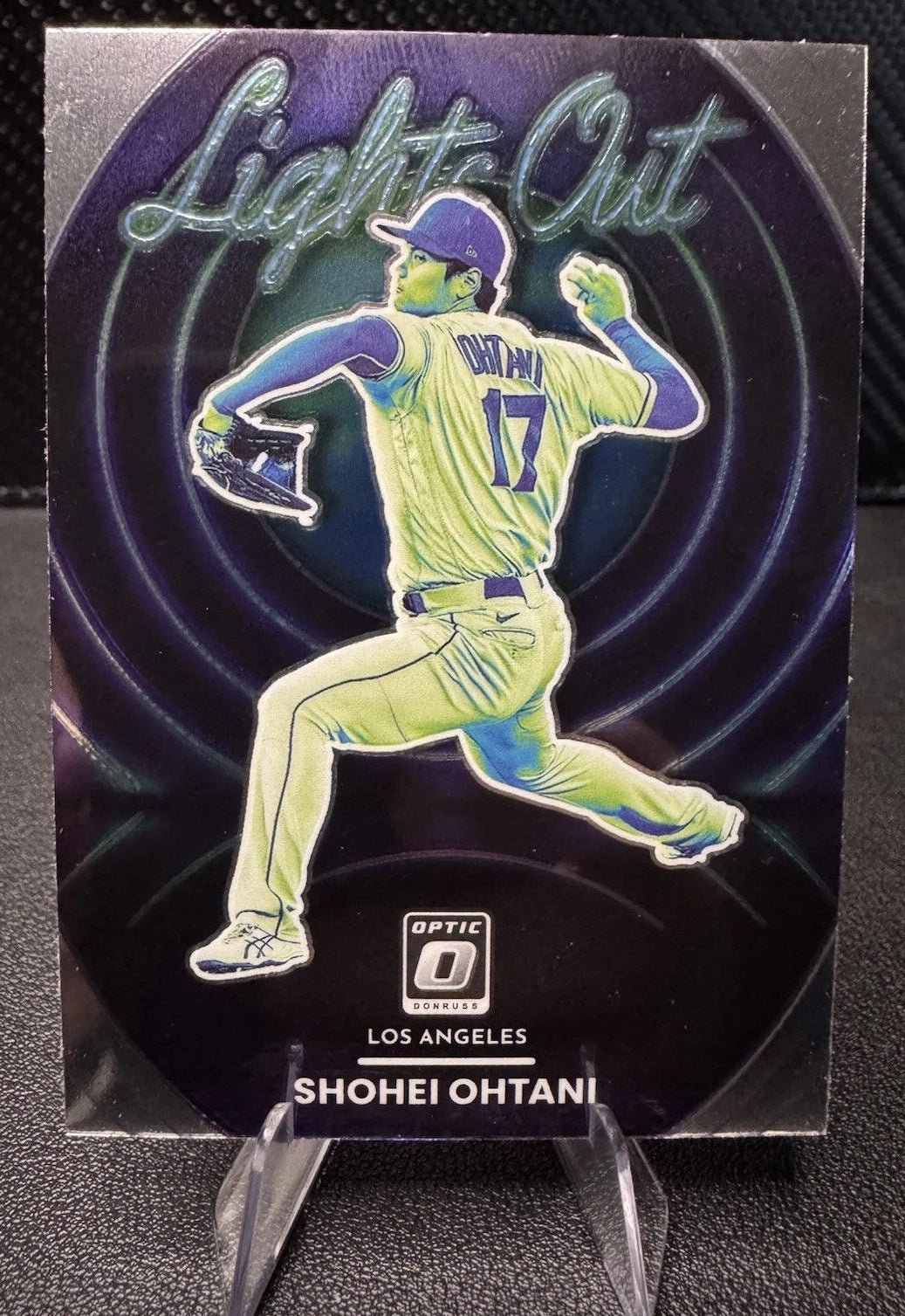2022 Donruss Optic Lights Out 6 Shohei Ohtani Los Angeles Dodgers - 787 Hobby House