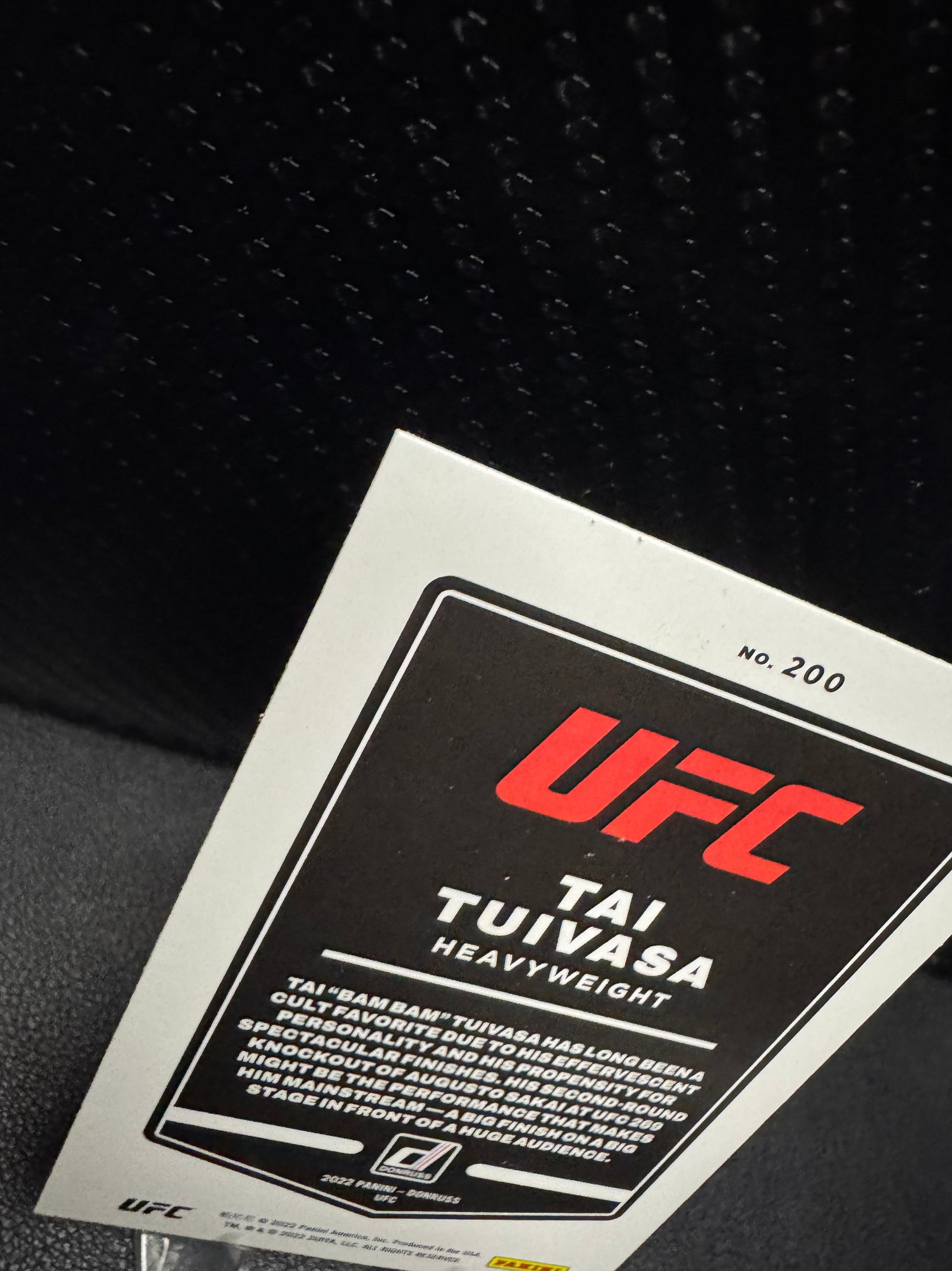 2022 Donruss UFC Green Flood 200 Tai Tuivasa - 787 Hobby House