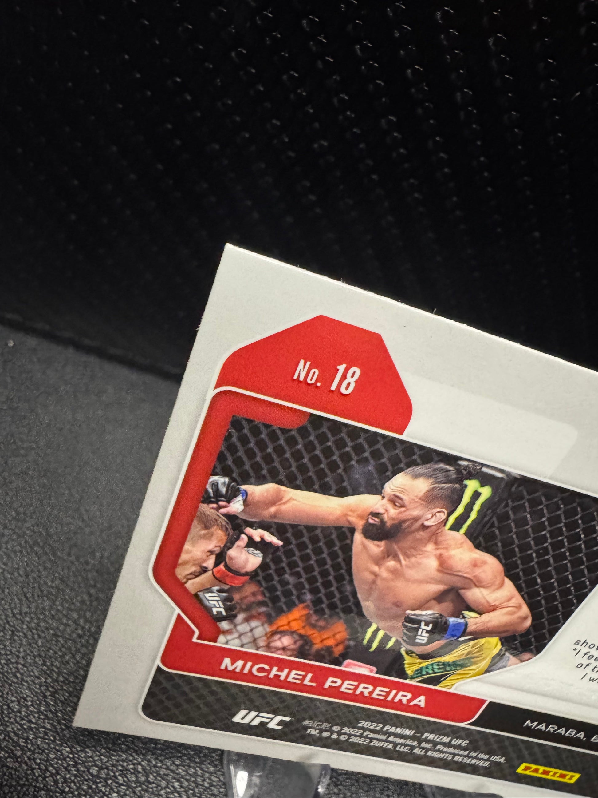 2022 Panini Prizm UFC #18 Michel Pereira MMA