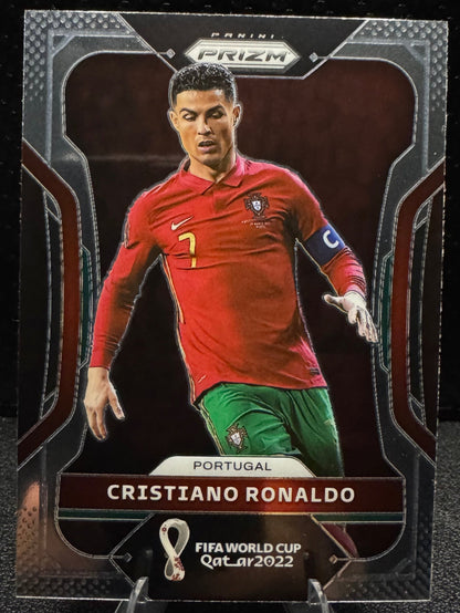 2022 Panini Prizm World Cup 175 Cristiano Ronaldo Portugal - 787 Hobby House