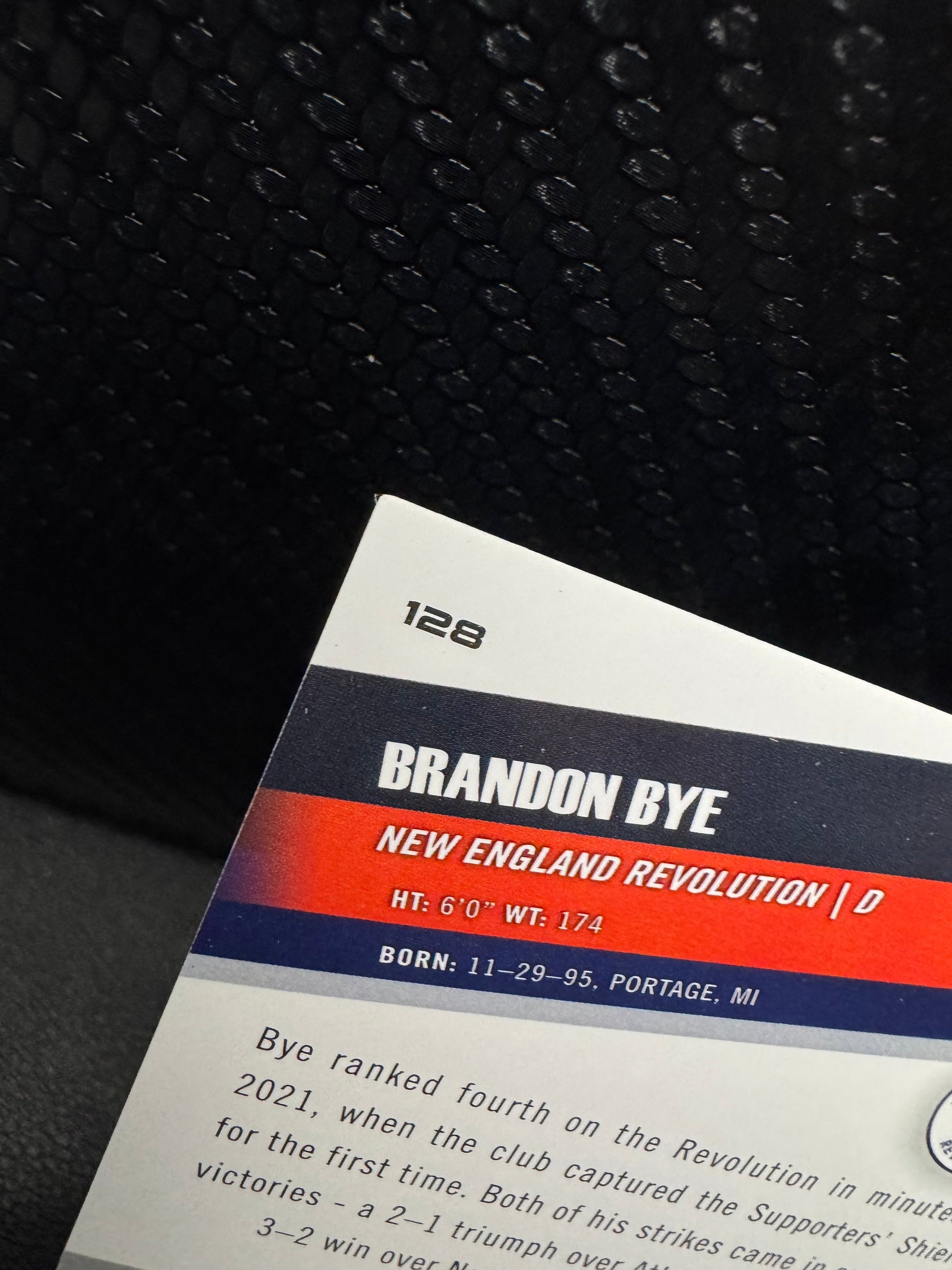 2022 Topps MLS Blue 128 Brandon Bye 40/99 - 787 Hobby House