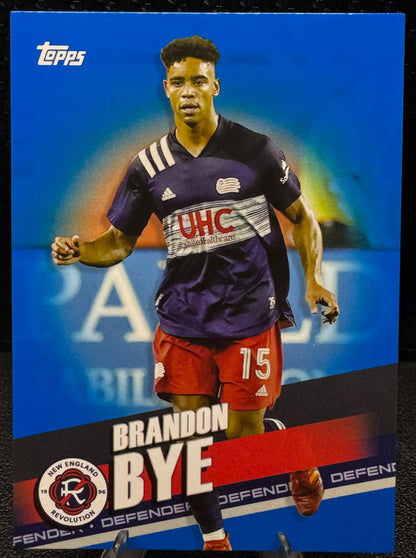 2022 Topps MLS Blue 128 Brandon Bye 40/99 - 787 Hobby House