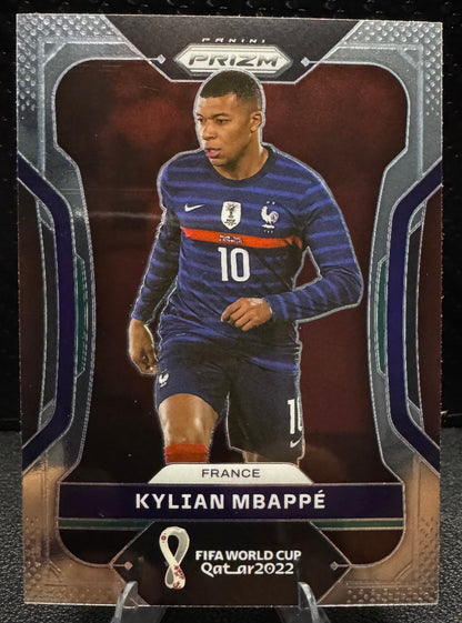 2022 Panini Prizm World Cup Qatar #101 Kylian Mbappe France