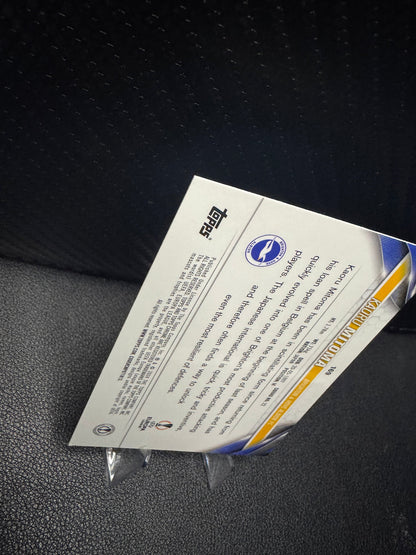 2023 - 24 Chrome UEFA Club Competitions 169 Kaoru Mitoma Aqua Prism Refractor Brighton & Hove Abion FC - 787 Hobby House