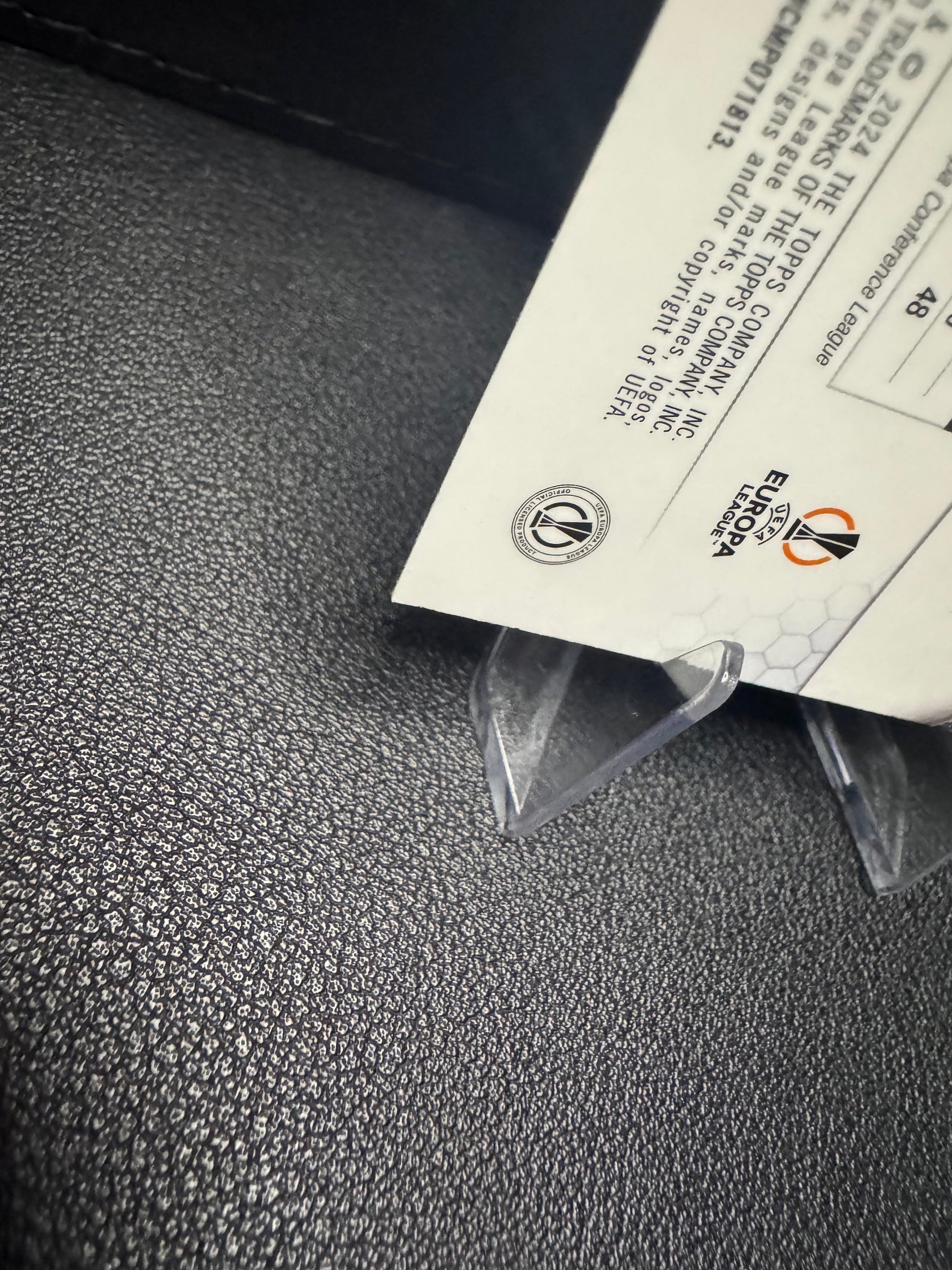 2023 - 24 Chrome UEFA Club Competitions 37 Giorgio Scalvini Aqua Prism Refractor Atalanta BC - 787 Hobby House