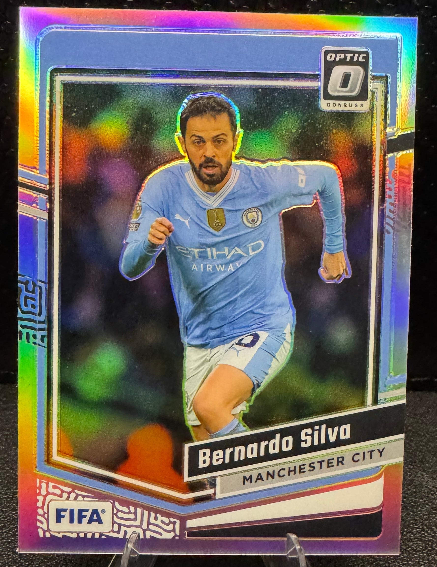 2023 - 24 Donruss Optic Holo Prizm 99 Bernardo Silva - 787 Hobby House