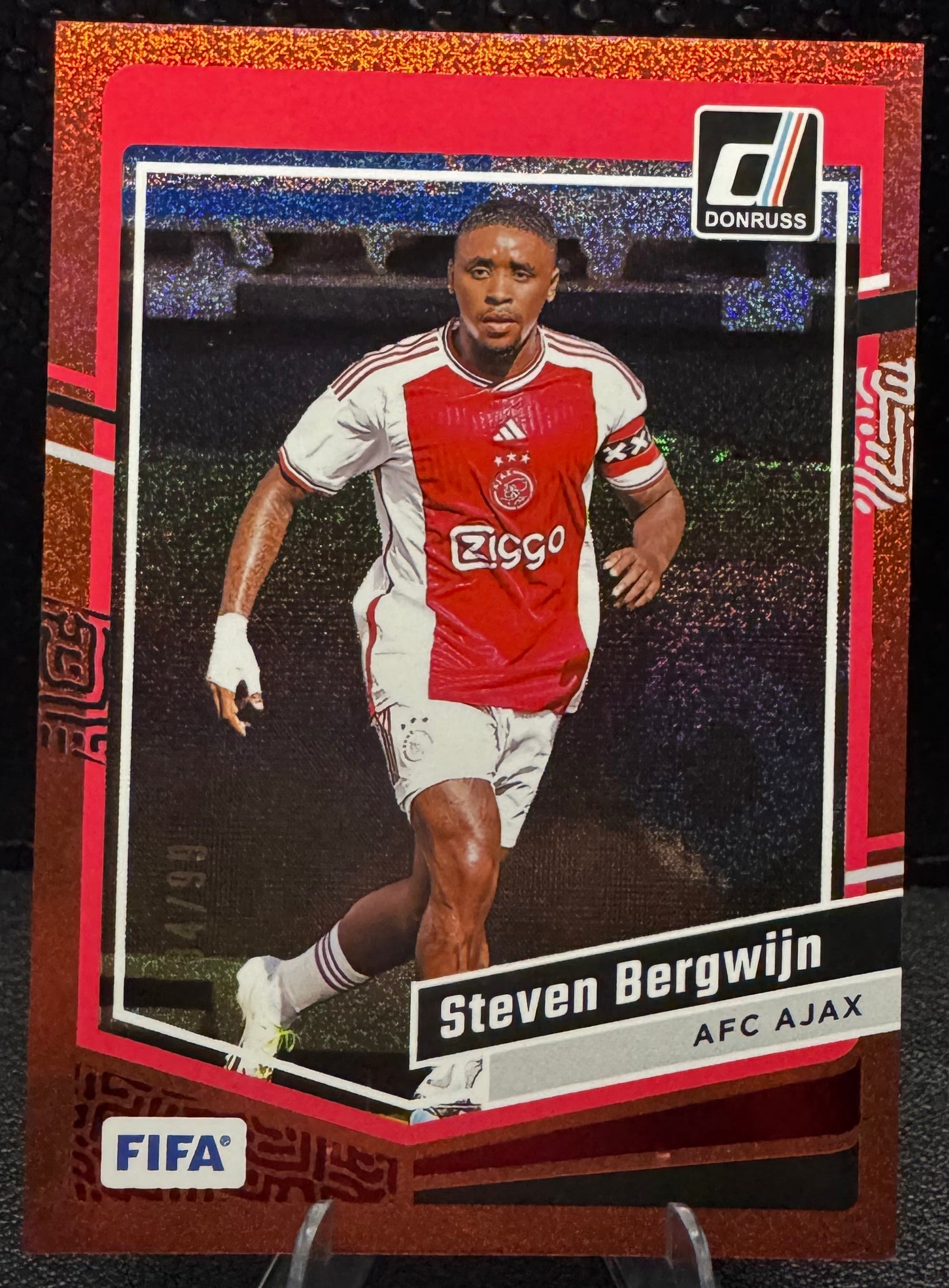 2023 - 24 Donruss Red 148 Steven Bergwijn 34/99 - 787 Hobby House