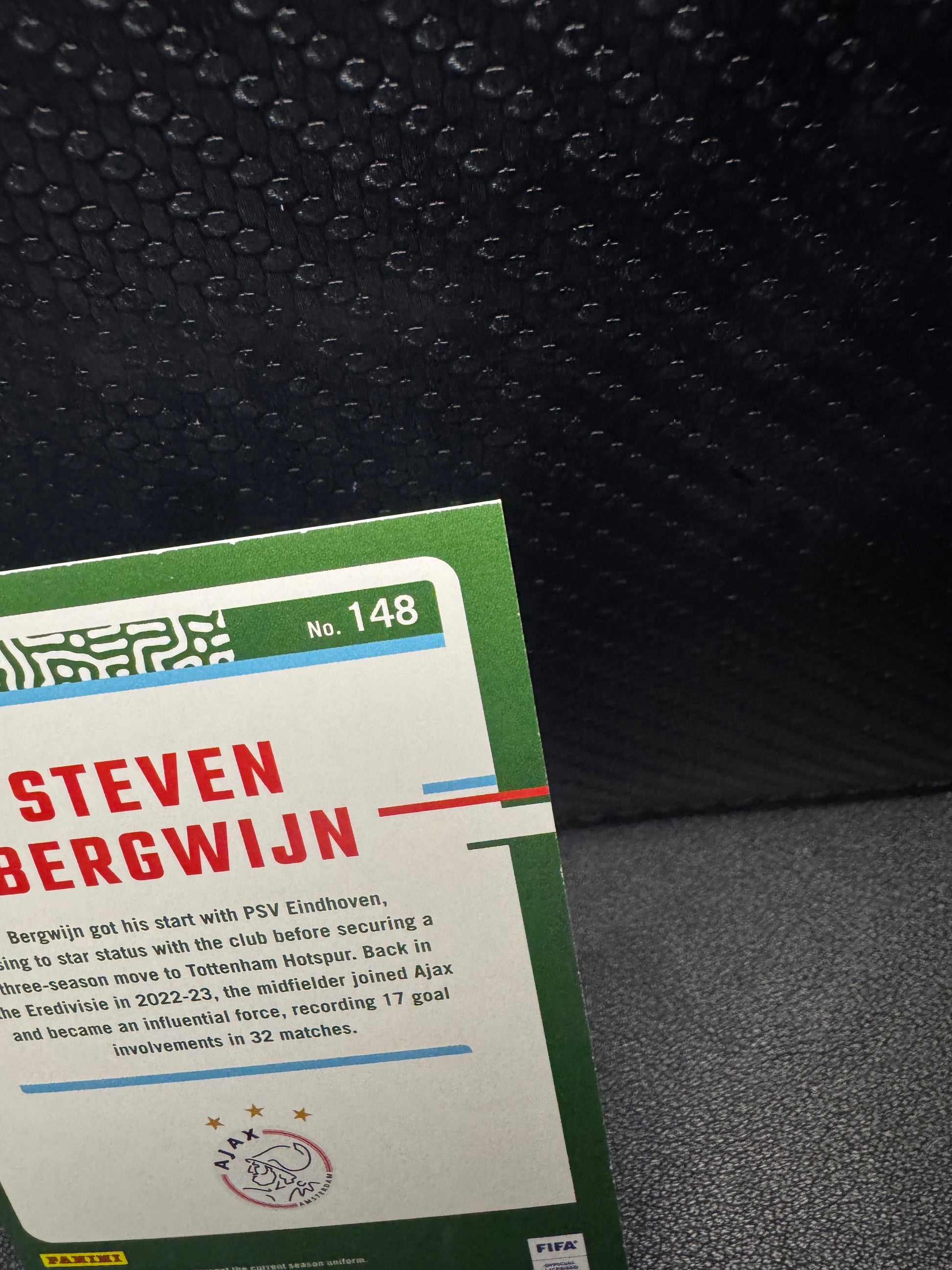 2023 - 24 Donruss Red 148 Steven Bergwijn 34/99 - 787 Hobby House