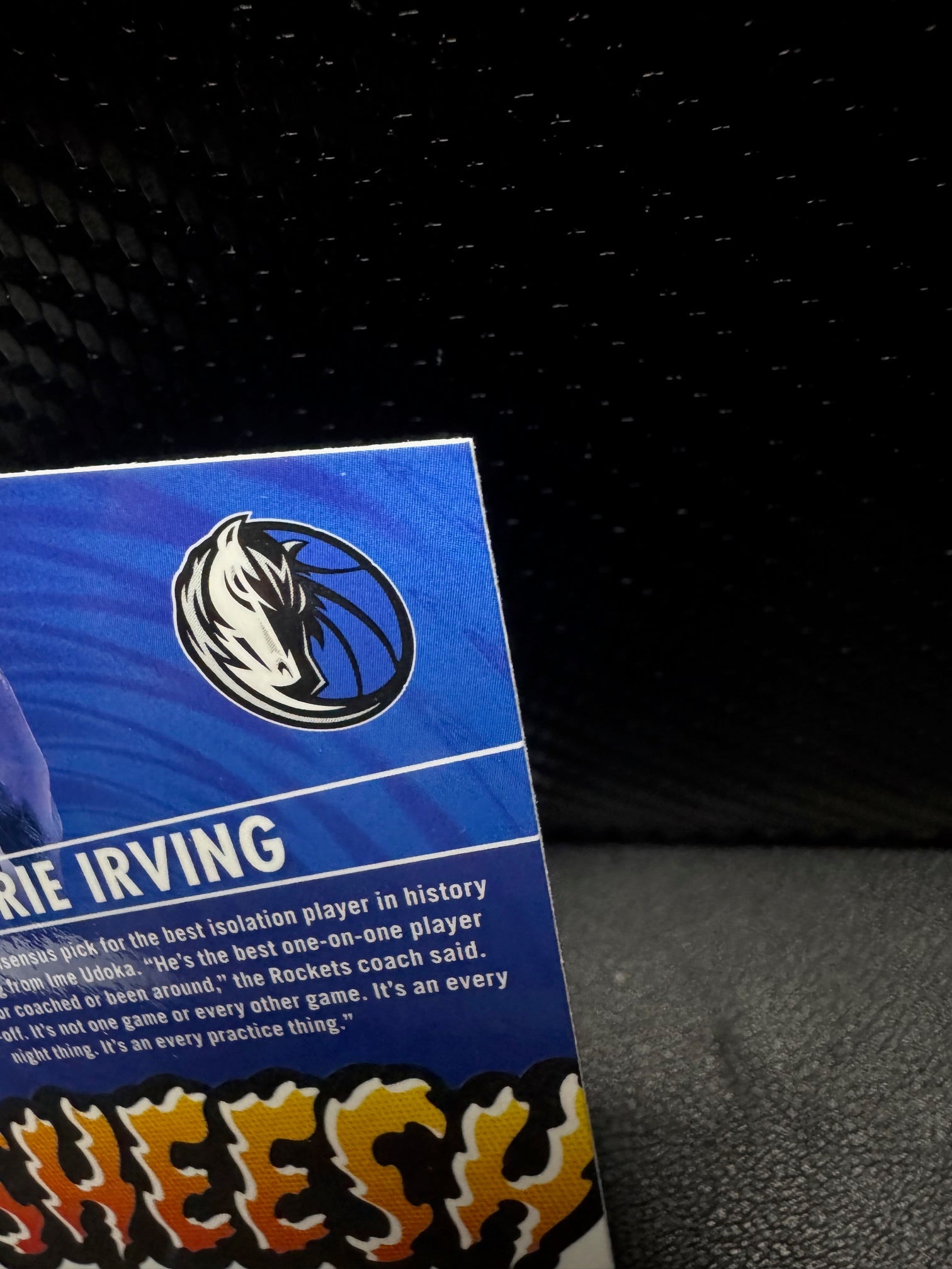 2023 - 24 Hoops Premium Stock 18 Kyrie Irving Sheesh Silver Prizm Dallas Maverick - 787 Hobby House