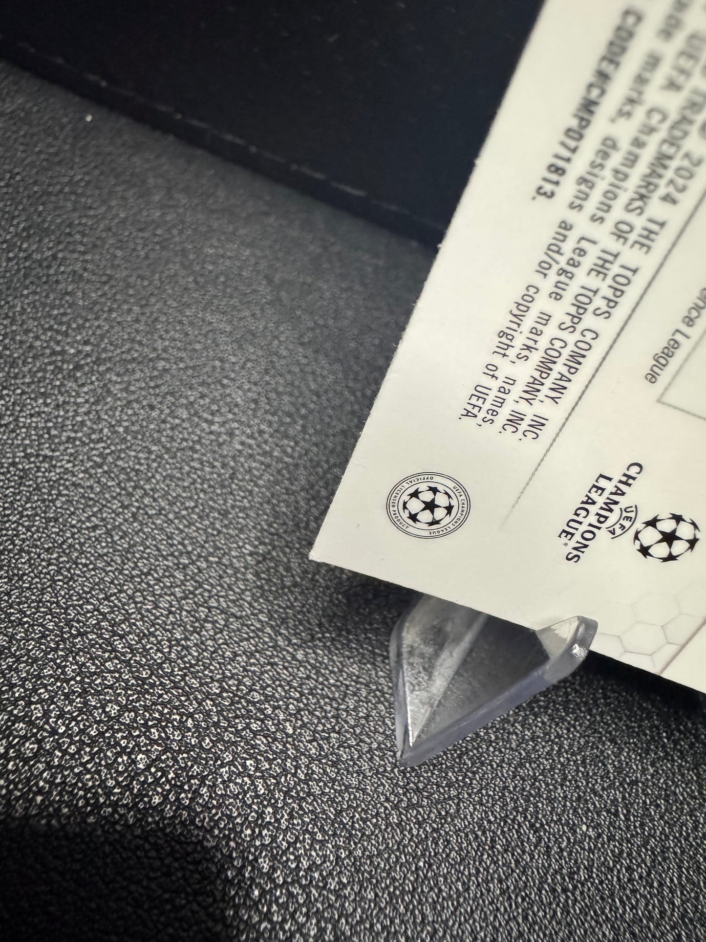 2023 - 24 Topps Chrome UEFA Club Competitions 105 Rico Lewis Future Stars Manchester City - 787 Hobby House