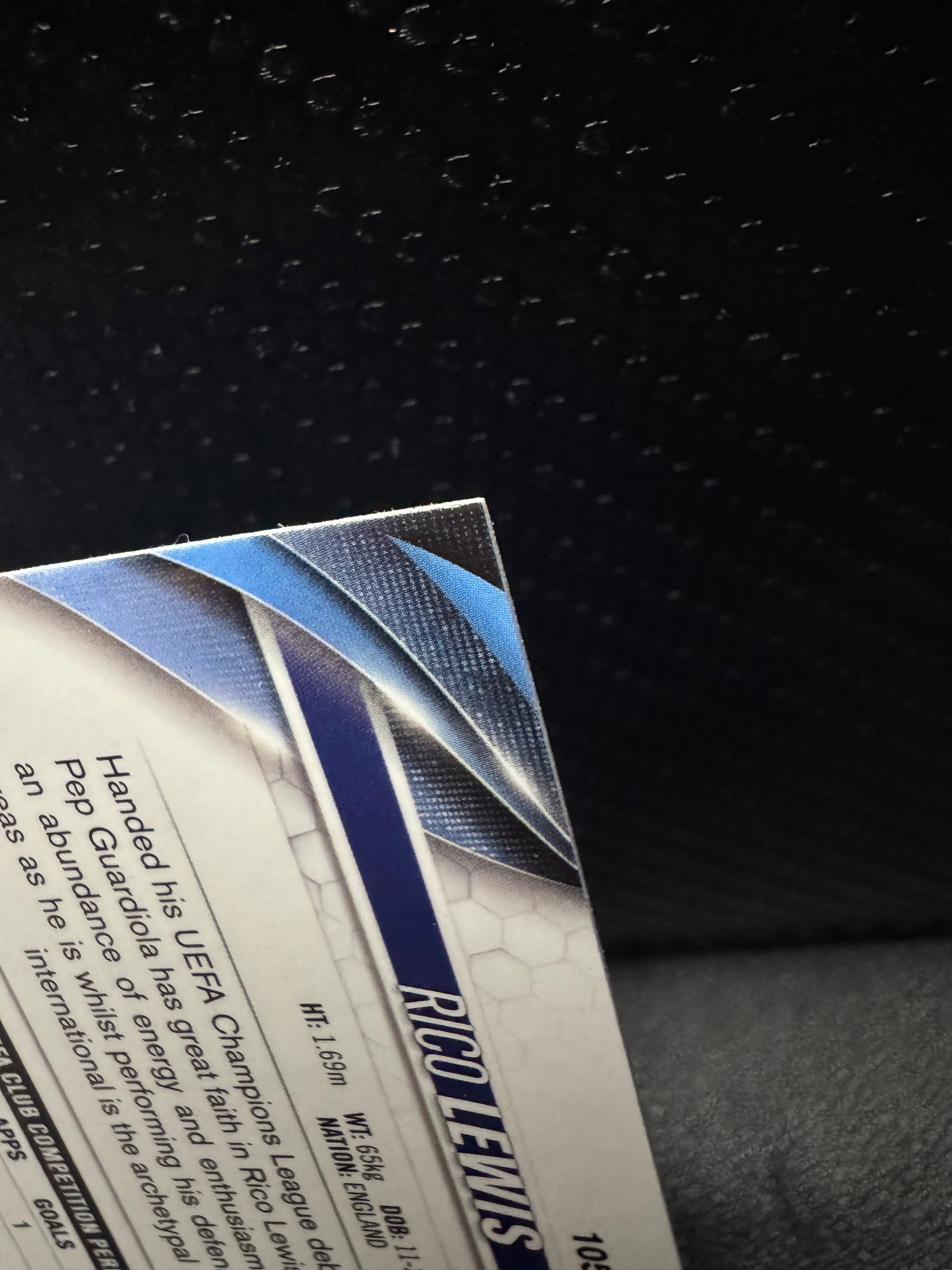 2023 - 24 Topps Chrome UEFA Club Competitions 105 Rico Lewis Future Stars Manchester City - 787 Hobby House