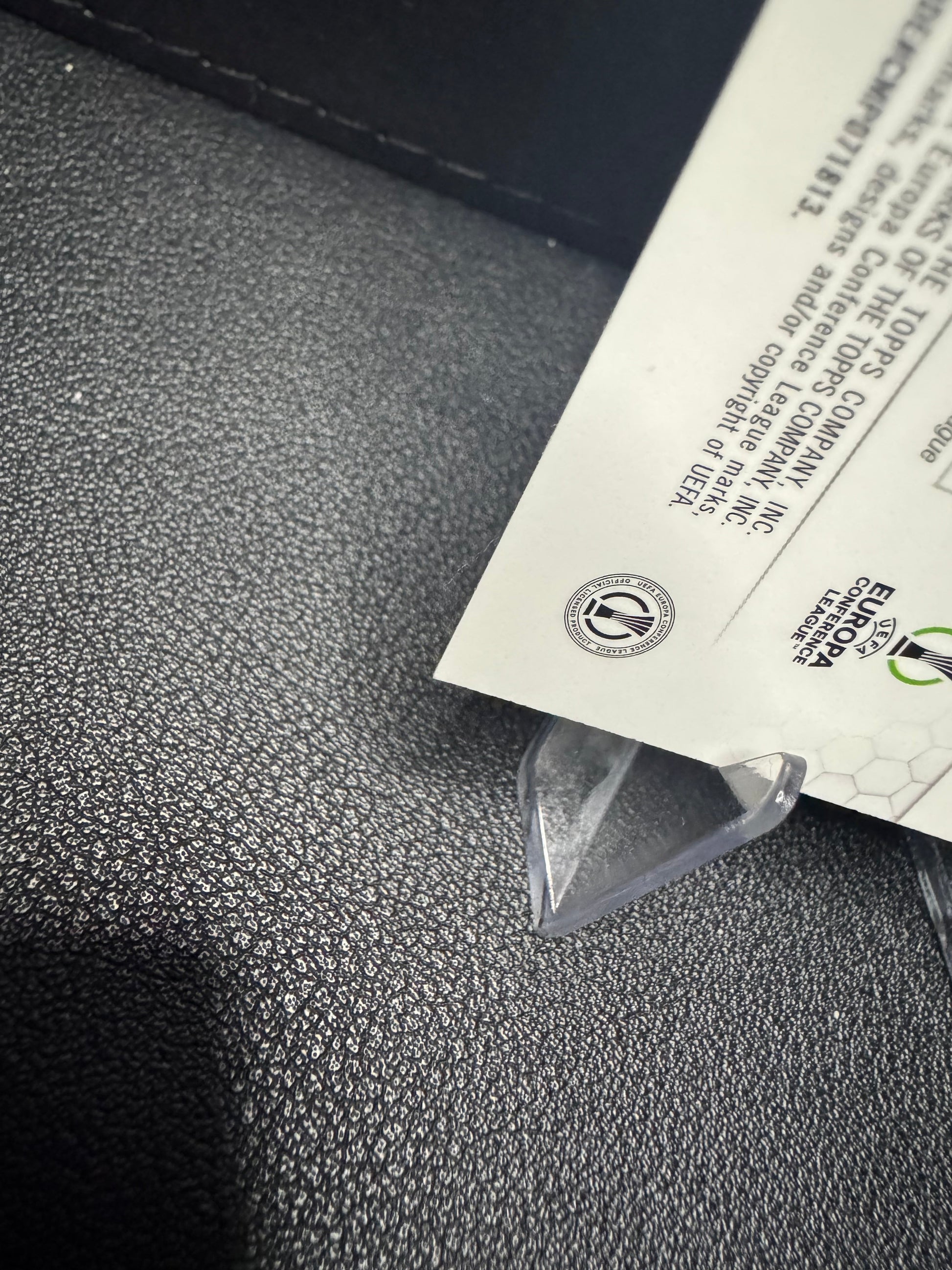 2023 - 24 Topps Chrome UEFA Club Competitions 116 Moussa Diaby Aqua Prism Refractor Aston Villa - 787 Hobby House