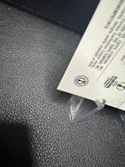 2023 - 24 Topps Chrome UEFA Club Competitions 116 Moussa Diaby Aqua Prism Refractor Aston Villa - 787 Hobby House