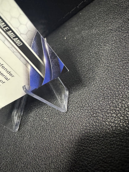 2023 - 24 Topps Chrome UEFA Club Competitions 120 Yann Bisseck Aqua Prism Refractor RC FC Internazionale Milano - 787 Hobby House