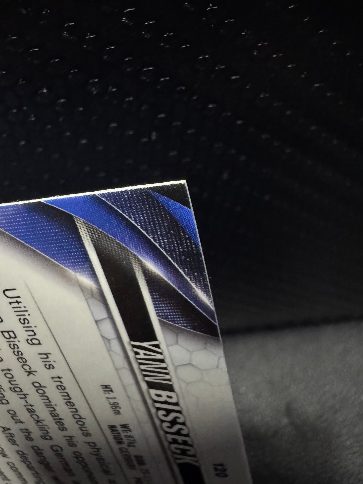 2023 - 24 Topps Chrome UEFA Club Competitions 120 Yann Bisseck Aqua Prism Refractor RC FC Internazionale Milano - 787 Hobby House