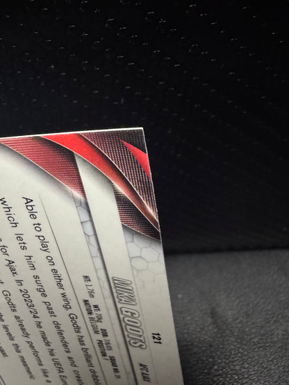 2023 - 24 Topps Chrome UEFA Club Competitions 121 Mika Godts RC AFC Ajax - 787 Hobby House