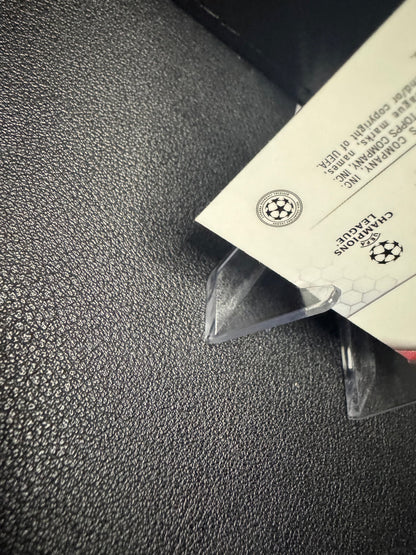 2023 - 24 Topps Chrome UEFA Club Competitions 186 Leroy Sané Aqua Prism Refractor FC Bayern Munchen - 787 Hobby House