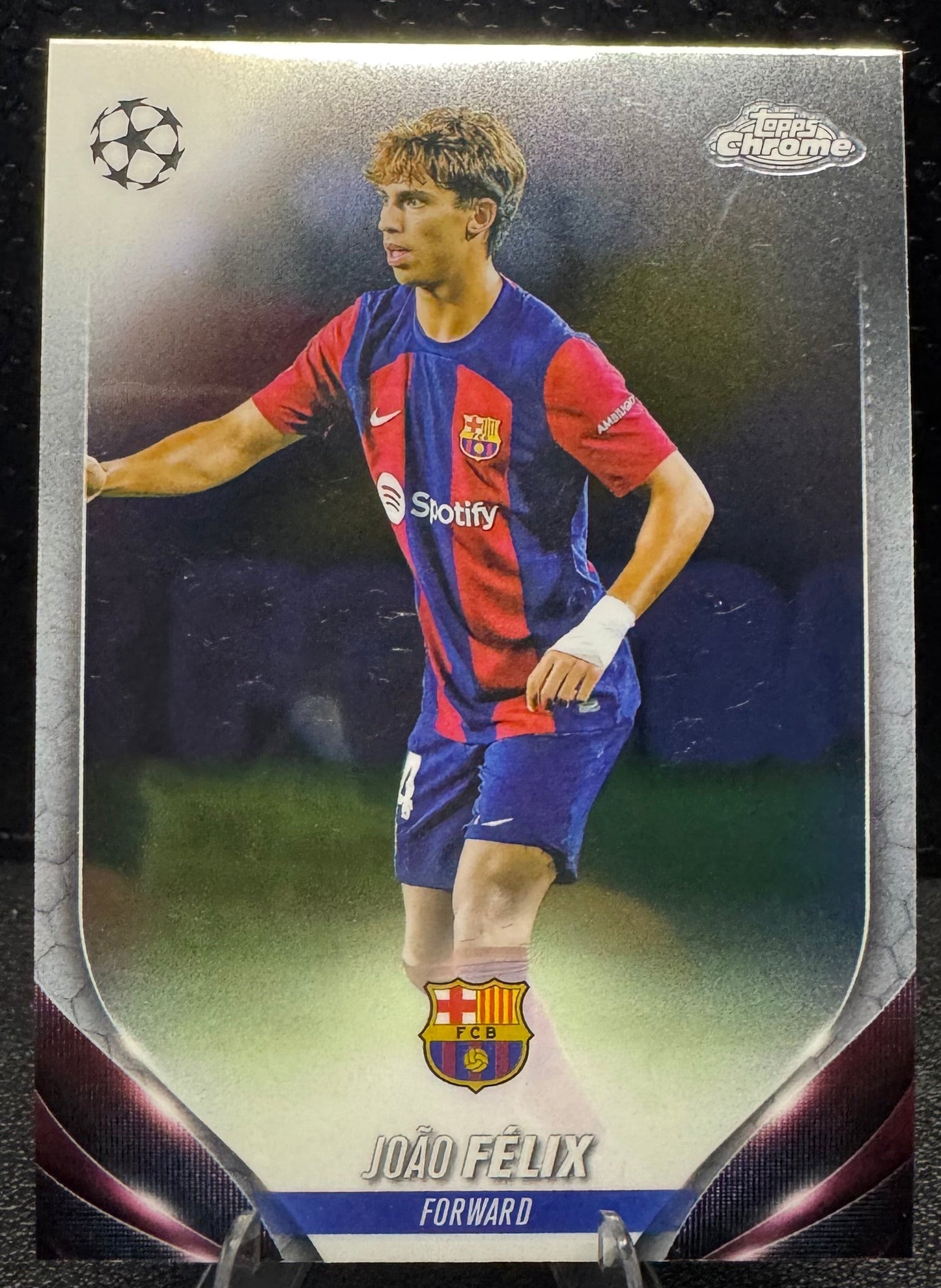 2023 - 24 Topps Chrome UEFA Club Competitions 71 Joao Felix - 787 Hobby House