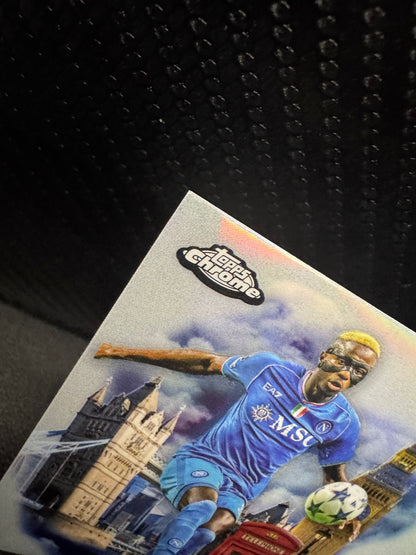 2023-24 Topps Chrome UEFA Club Competitions London CallingLC-10 Victor Osimhen - 787 Hobby House