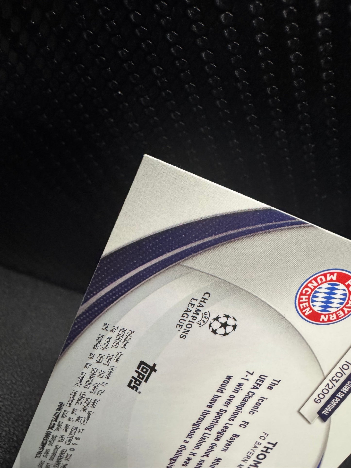 2023-24 Topps Chrome UEFA Club Competitions Starball Debuts SD-1 Thomas Müller - 787 Hobby House