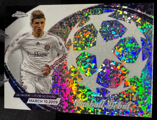 2023-24 Topps Chrome UEFA Club Competitions Starball Debuts SD-1 Thomas Müller - 787 Hobby House