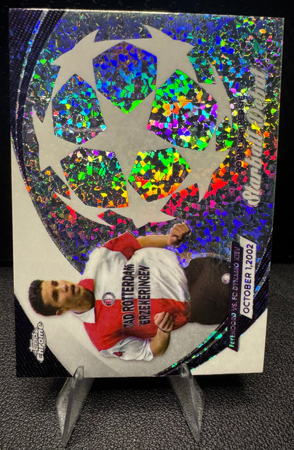 2023 - 24 Topps Chrome UEFA Competitions SD - 2 Robin van Persie Starball Debuts Feyenoord - 787 Hobby House