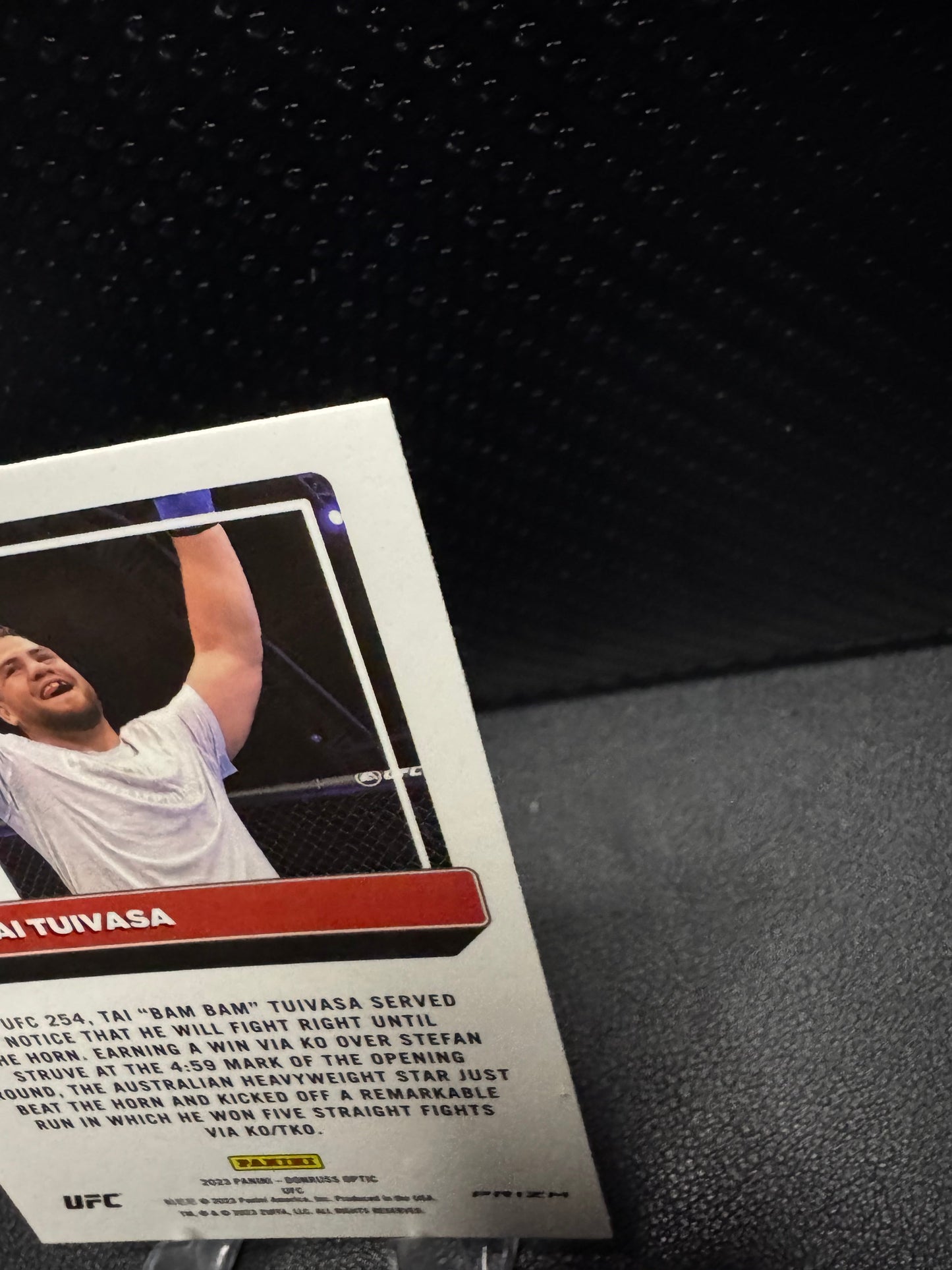 2023 Donruss Optic UFC Holo 47 Tai Tuivasa - 787 Hobby House