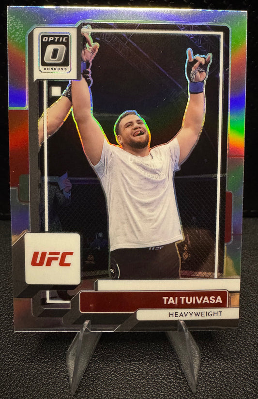 2023 Donruss Optic UFC Holo 47 Tai Tuivasa - 787 Hobby House