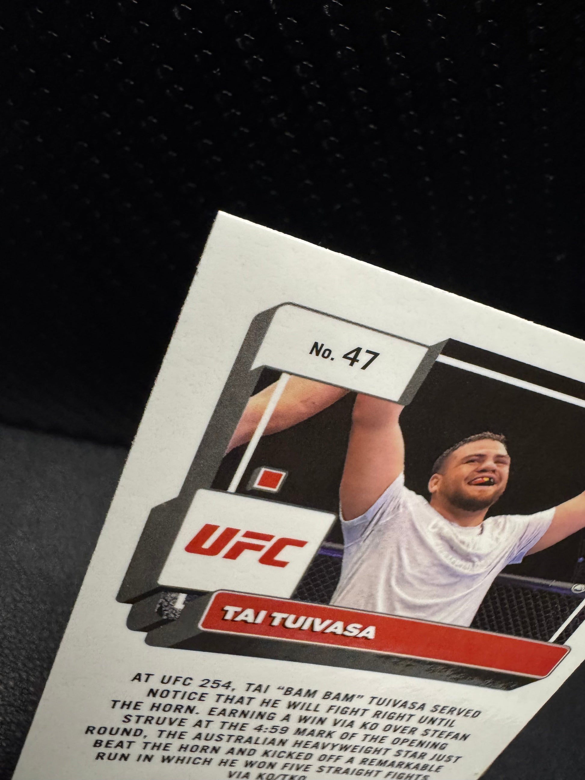 2023 Donruss Optic UFC Holo 47 Tai Tuivasa - 787 Hobby House