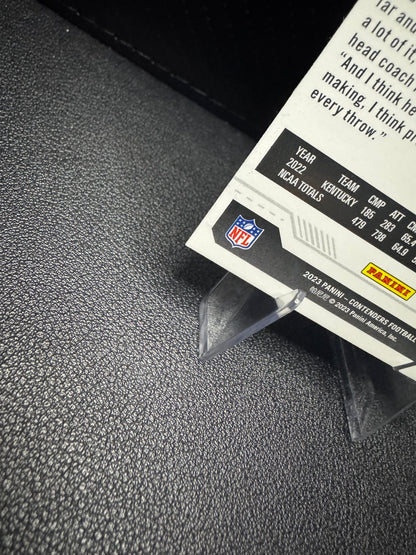 2023 Panini Contenders 97 Will Levis RC Tennessee Titans - 787 Hobby House