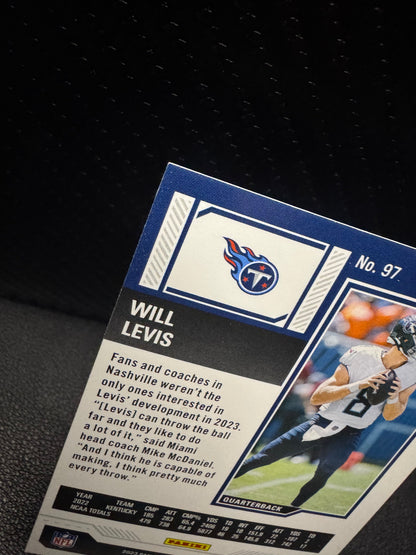 2023 Panini Contenders 97 Will Levis RC Tennessee Titans - 787 Hobby House