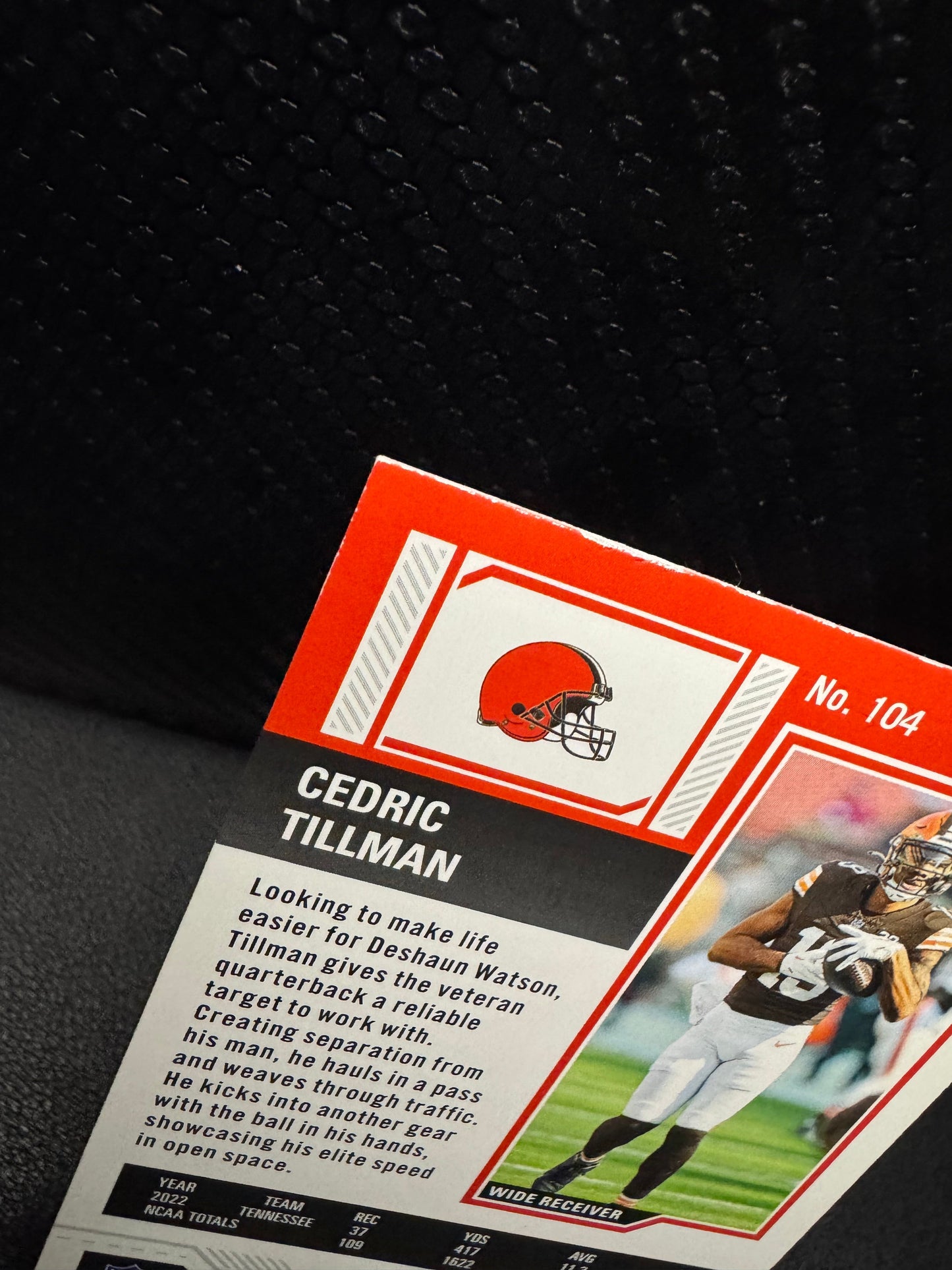 2023 Panini Contenders Rookie Ticket Variation Autographs 104 Cedric Tillman RC AU - 787 Hobby House