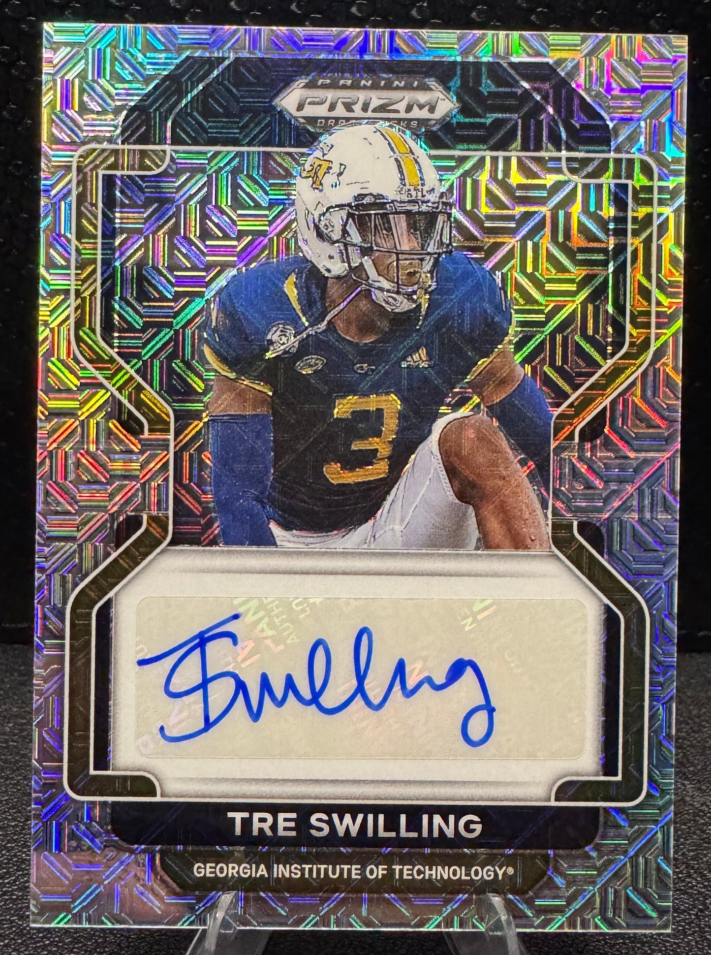 2023 Panini Prizm Draft Picks 2022 Update Autographs Mojo Tre Swilling 25/25 - 787 Hobby House