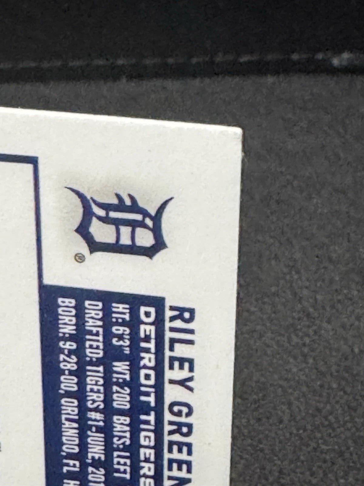 2023 Topps Chrome Prism Refractors 182 Riley Greene Detroit Tigers RC - 787 Hobby House