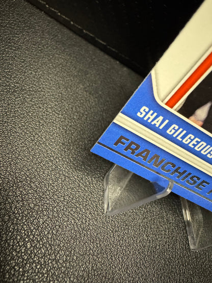 2024 - 25 Donruss 27 Shai Gilgeous - Alexander Franchise Features Oklahoma Thunder - 787 Hobby House