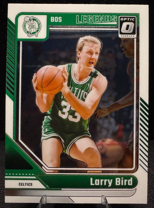 2024 - 25 Donruss Optic 243 Larry Bird Boston Celtics - 787 Hobby House