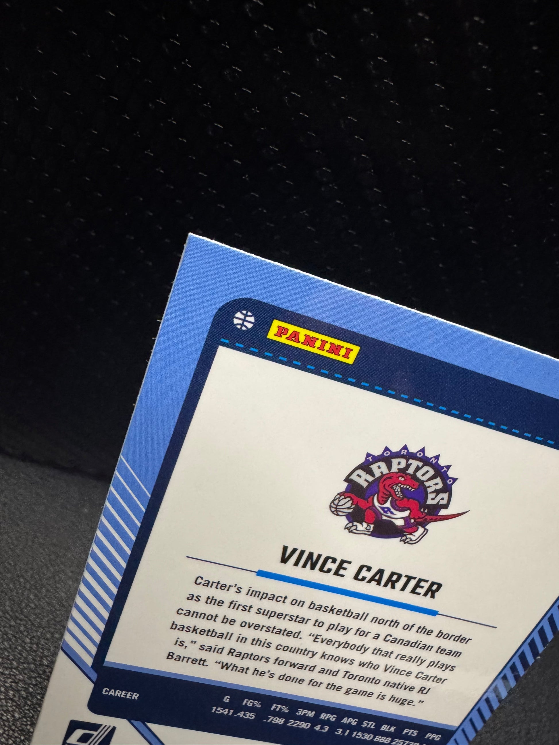 2024 - 25 Donruss Optic 245 Vince Carter Toronto Raptors - 787 Hobby House